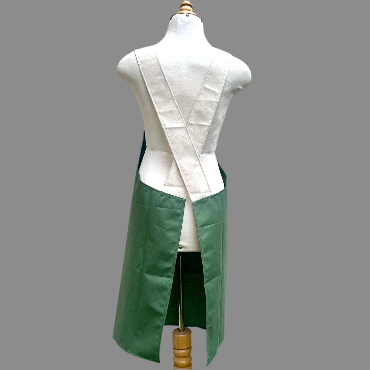 Mandil antimanchas Loneta Verde Hombre