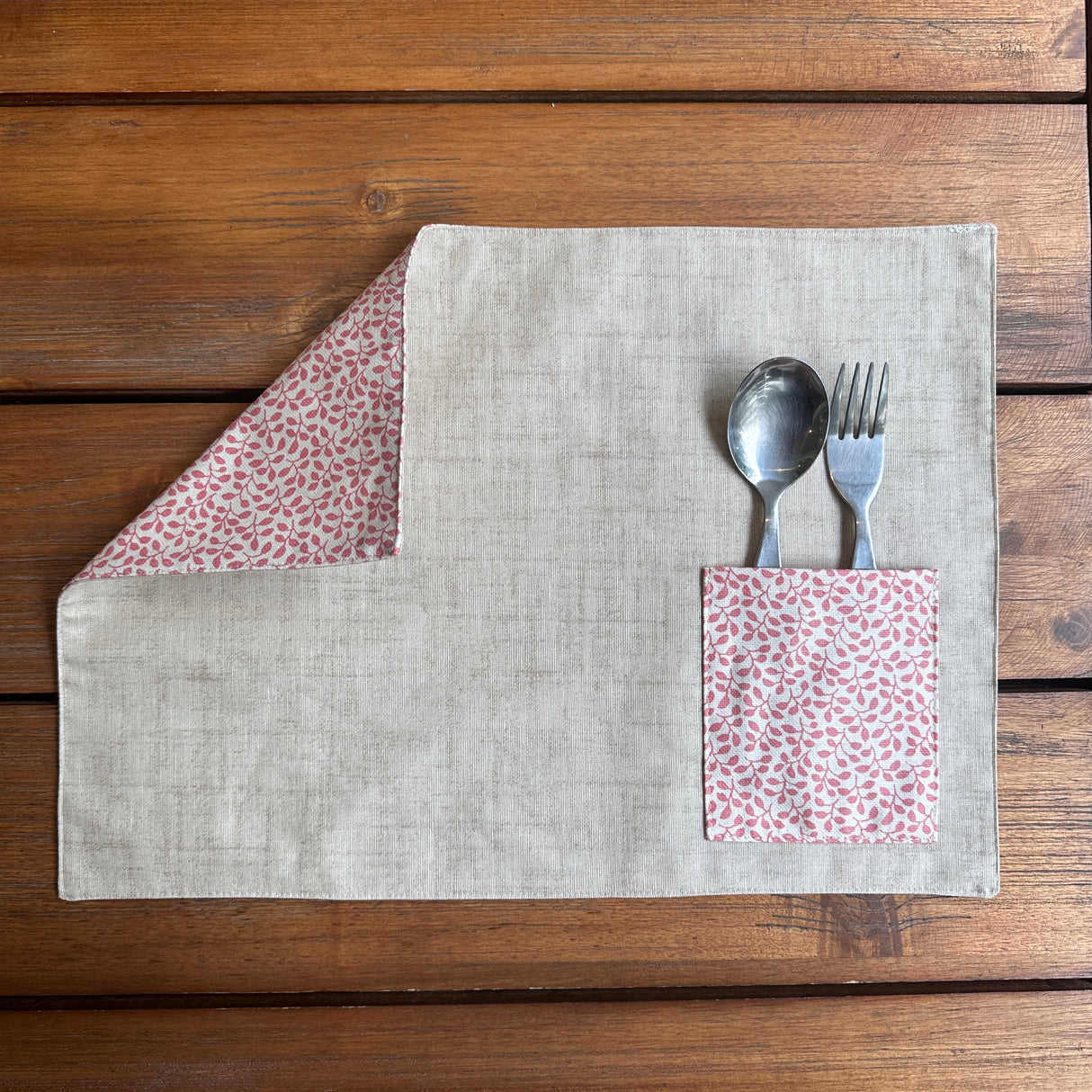 Individual lonchera antimanchas reversible Julieta