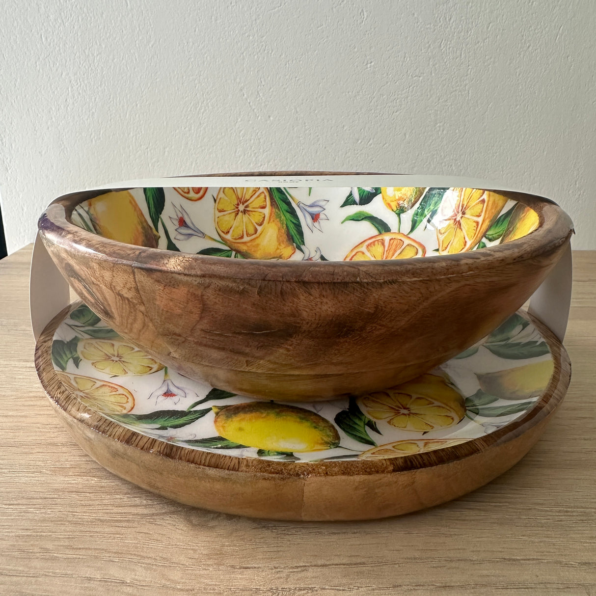 Pack Cuenco y Plato Limones