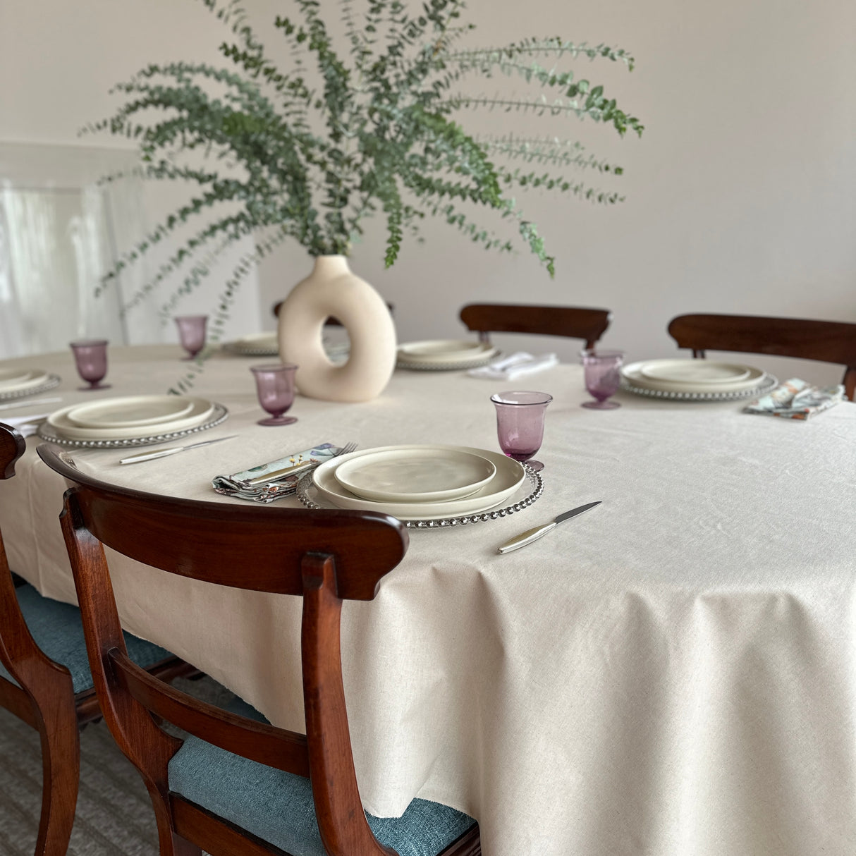 Mantel antimanchas redondo Panamá Arena