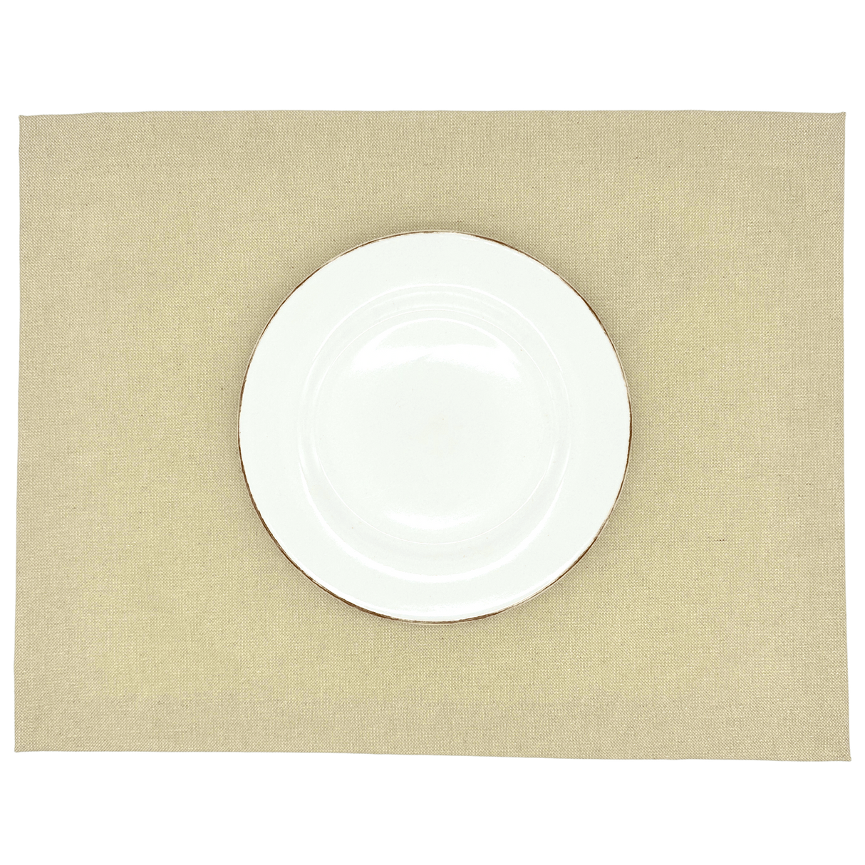 Set 4 Individuales antimanchas Fiesta dorado