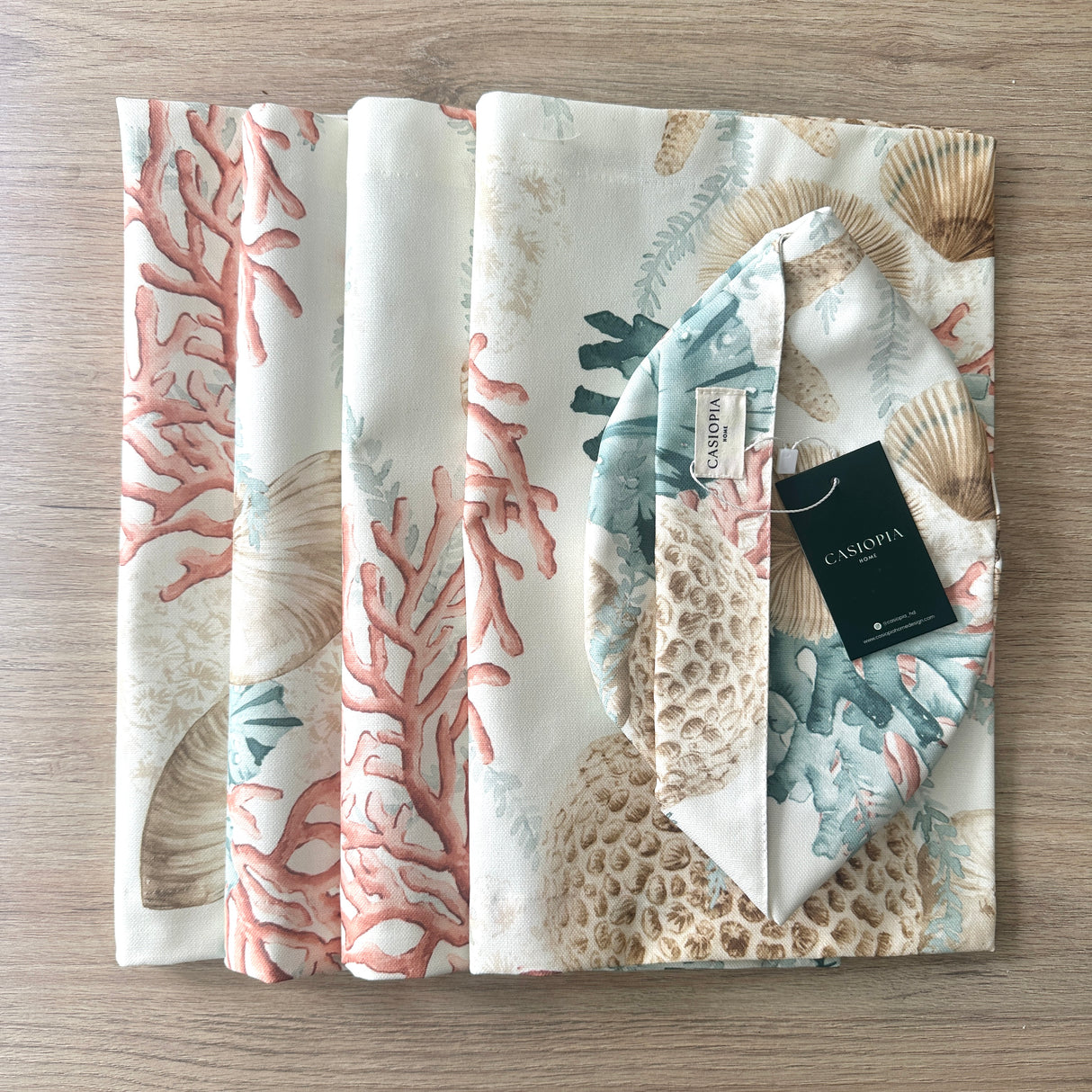 Set 4 Individuales antimanchas Arrecife+ Panera Arrecife