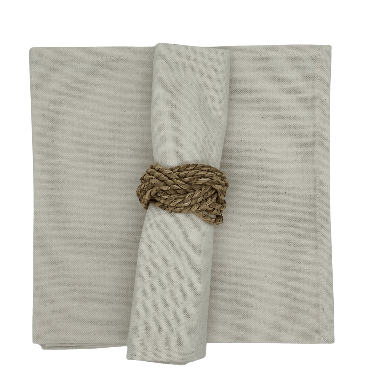 Set 4 Servilletas Panamá Hueso