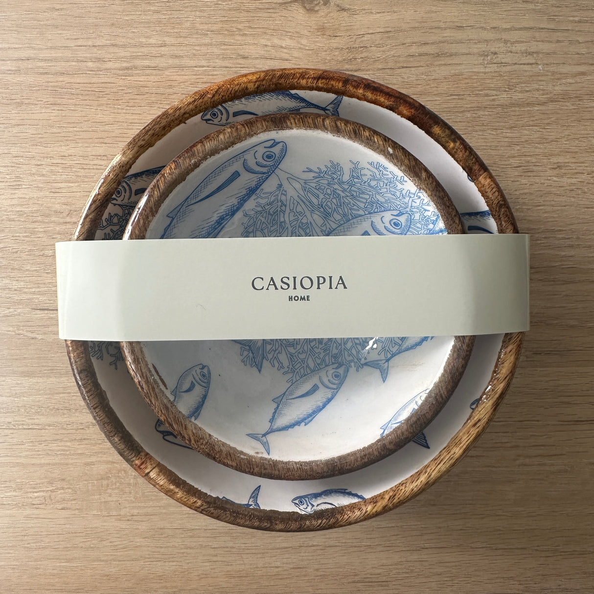 Pack 2 Cuecos + Plato Peces