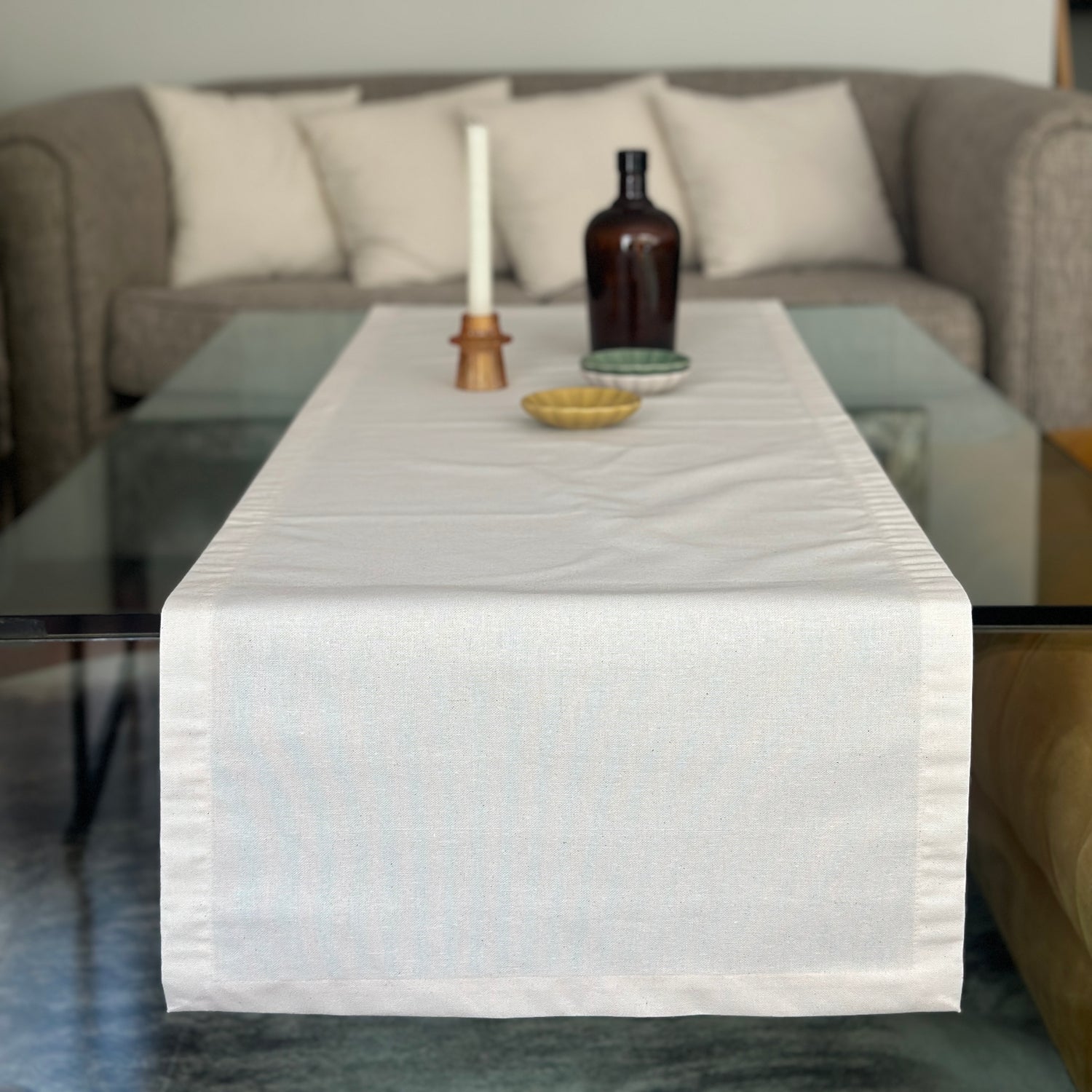 Camino de mesa antimanchas Panamá Hueso