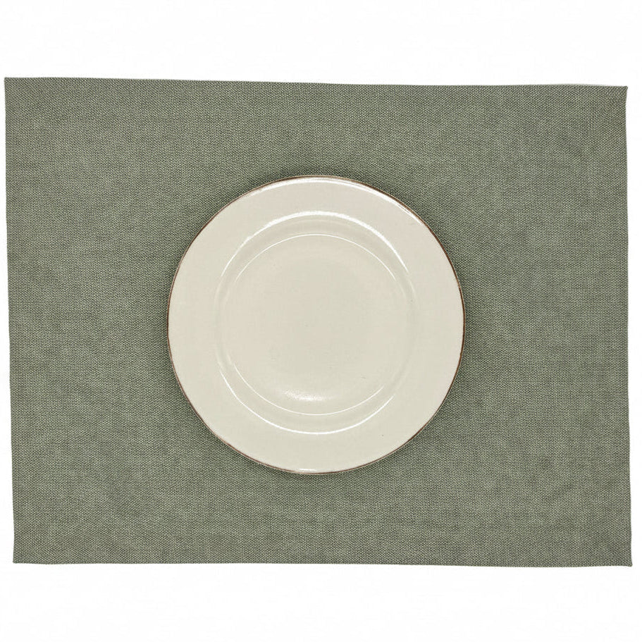 Set 4 Individuales antimanchas Fiesta Verde