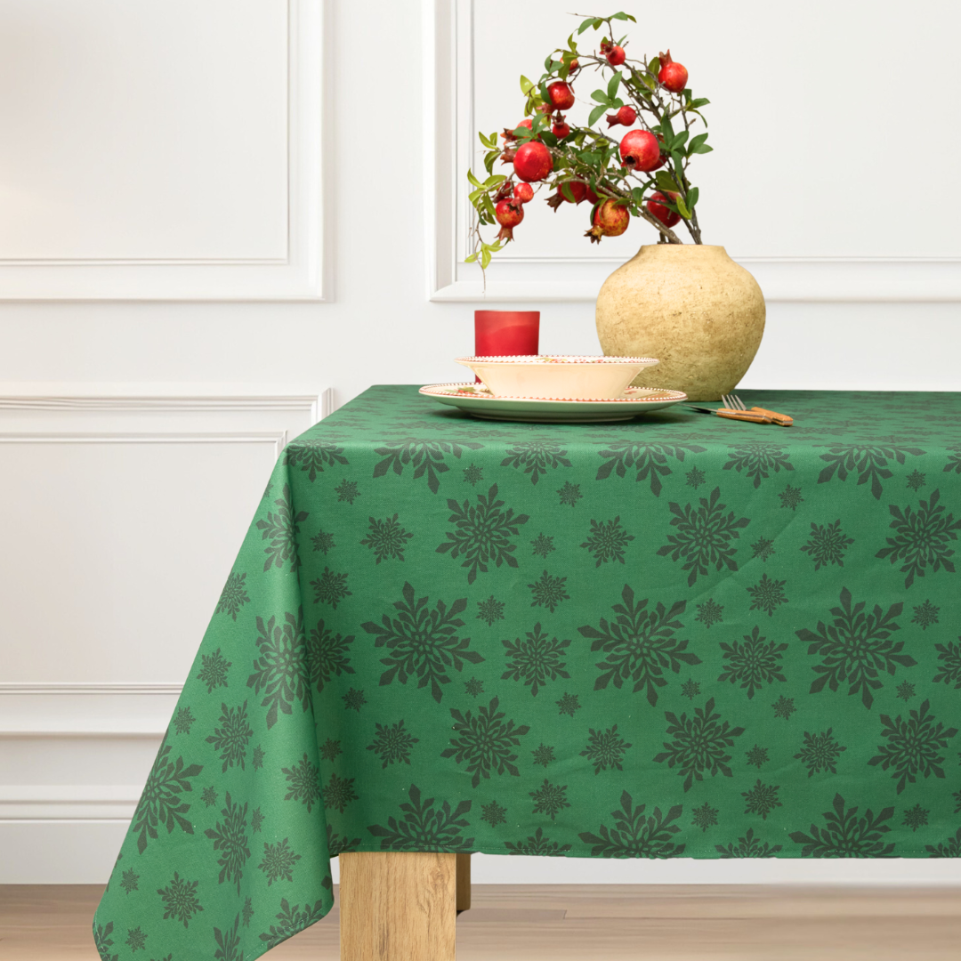 Mantel antimanchas rectangular Christmas Stars