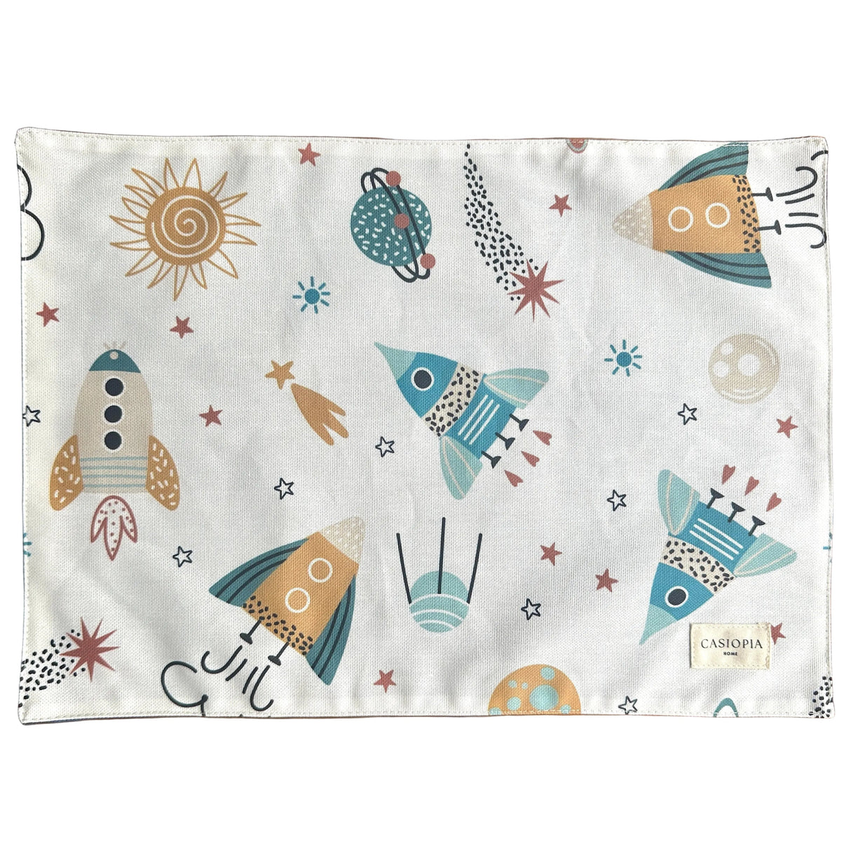 Individual lonchera antimanchas reversible Cohetes