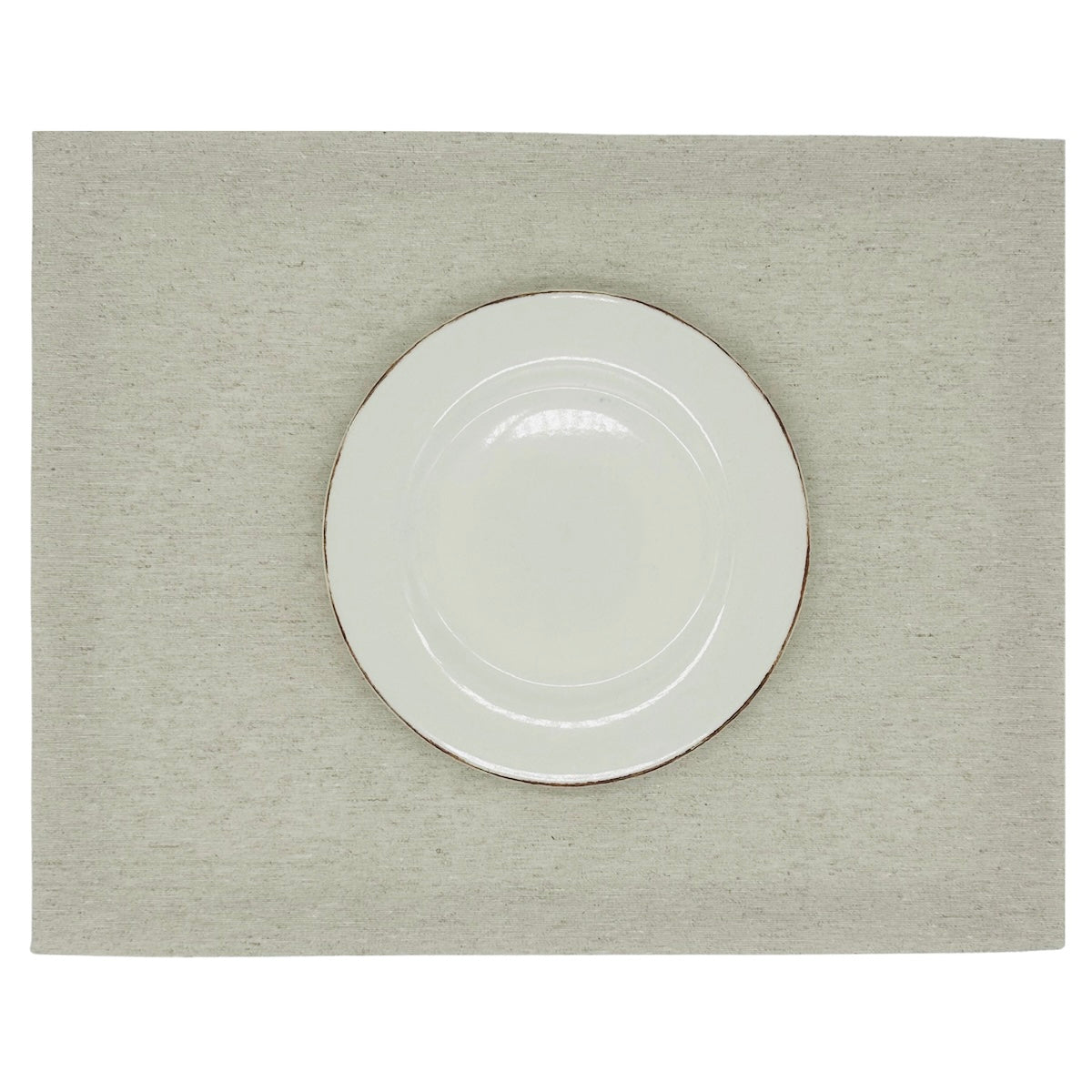 Set 4 Individuales antimanchas Loneta tierra