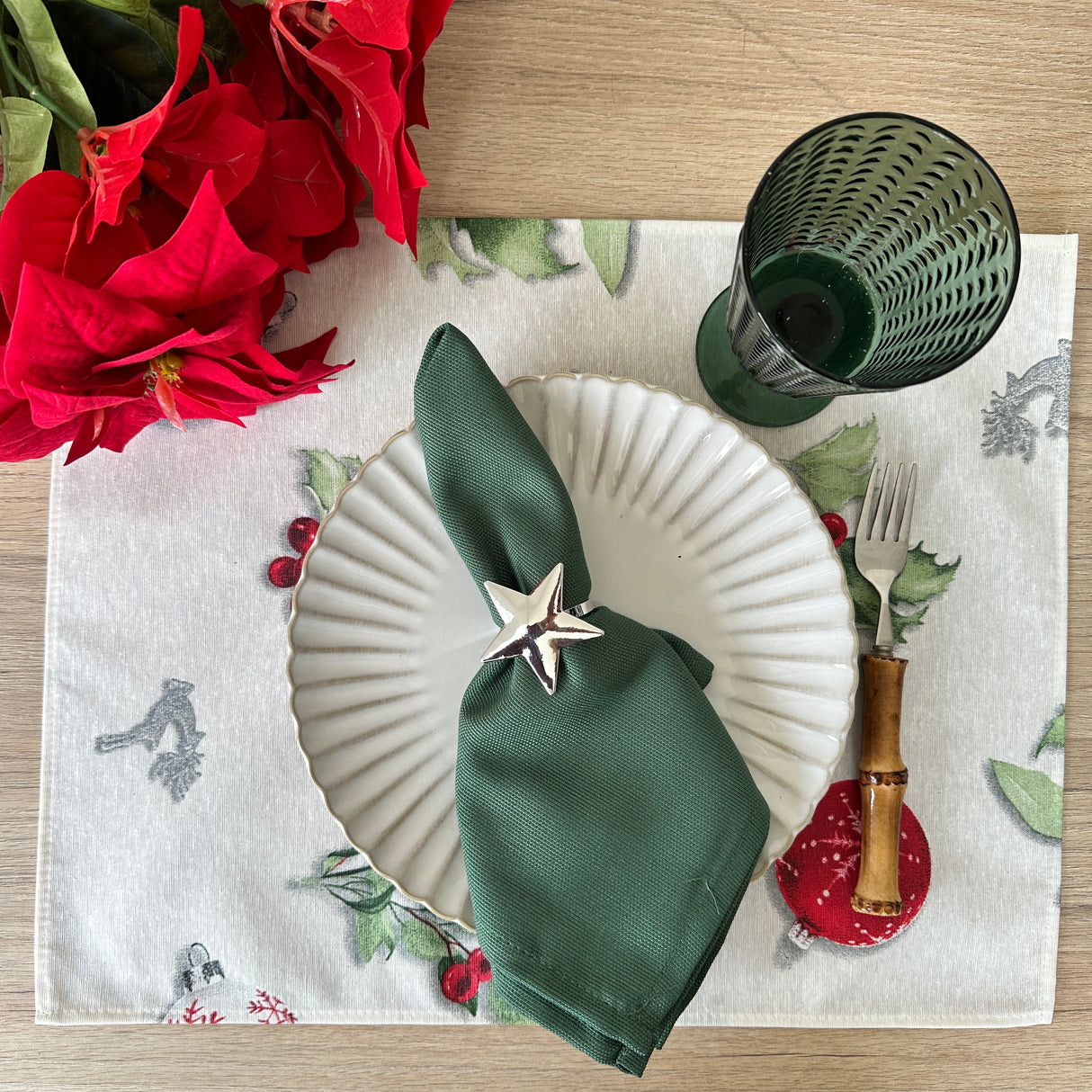 Set 4 Individuales antimanchas Tradition