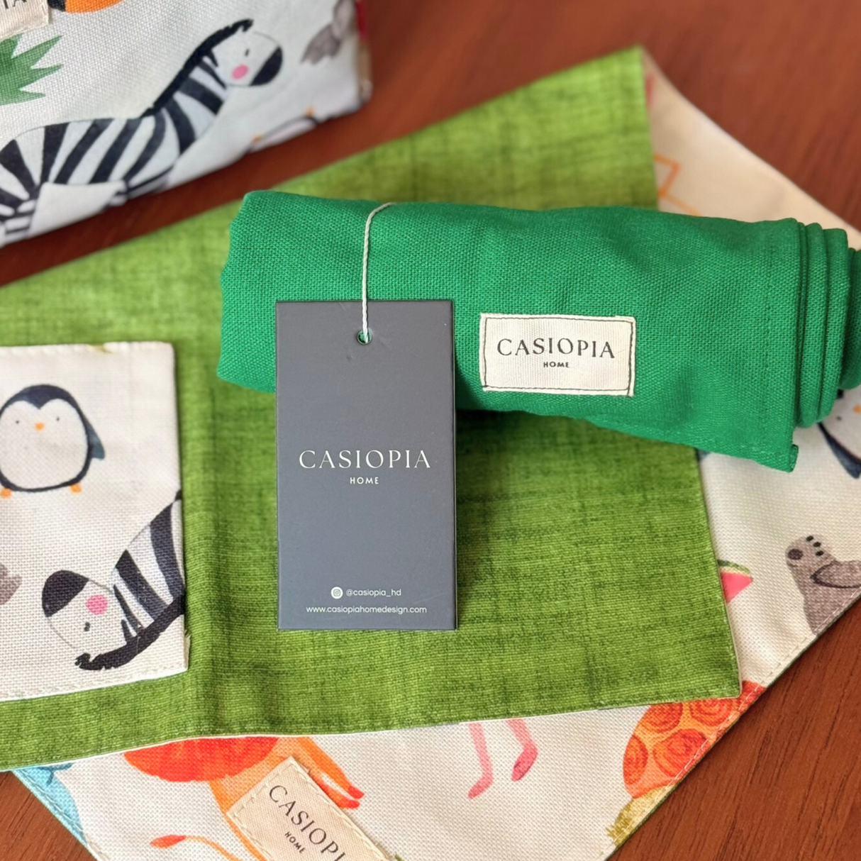 Pack Safari (individual + 4 servilletas)