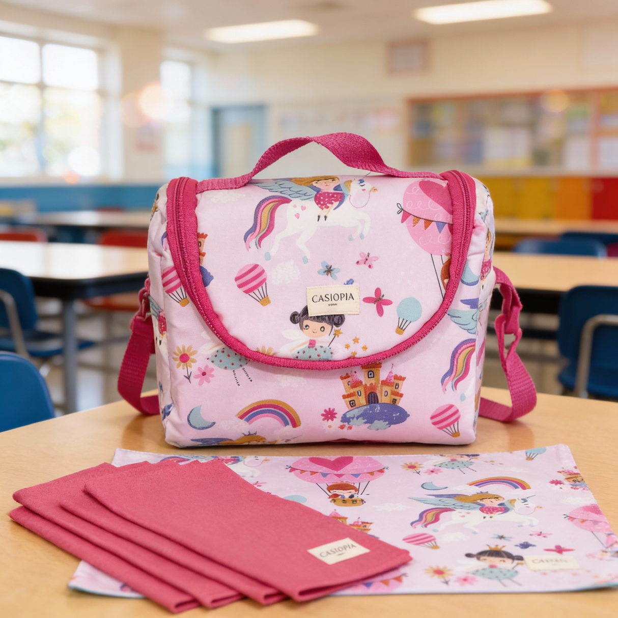 Individual lonchera antimanchas reversible Balloon