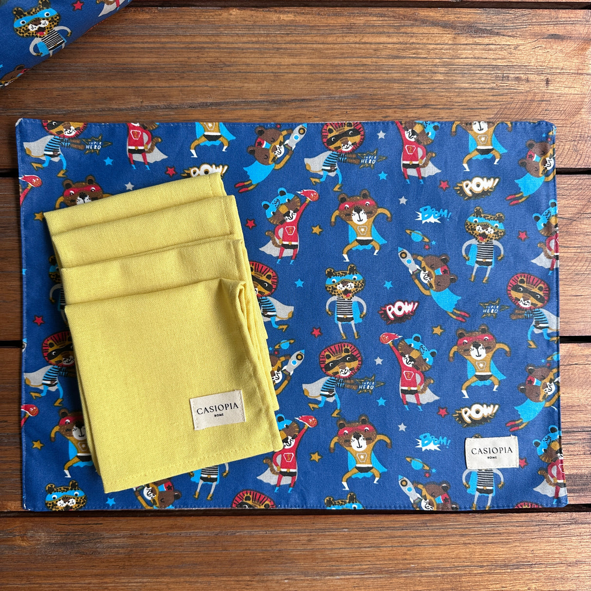 Pack Superhéroes (individual + 4 servilletas)