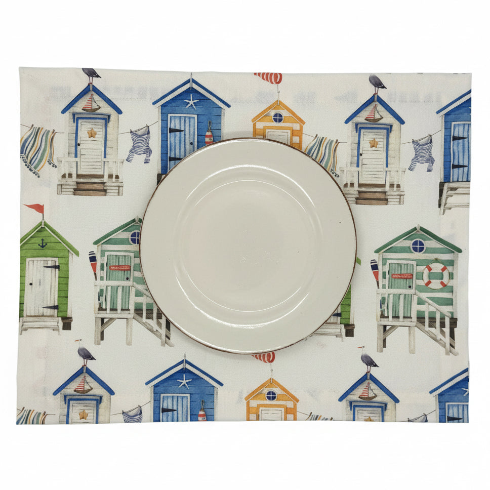 Set 4 Individuales antimanchas Casetas
