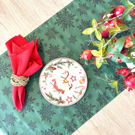 Camino de mesa antimanchas Christmas Stars
