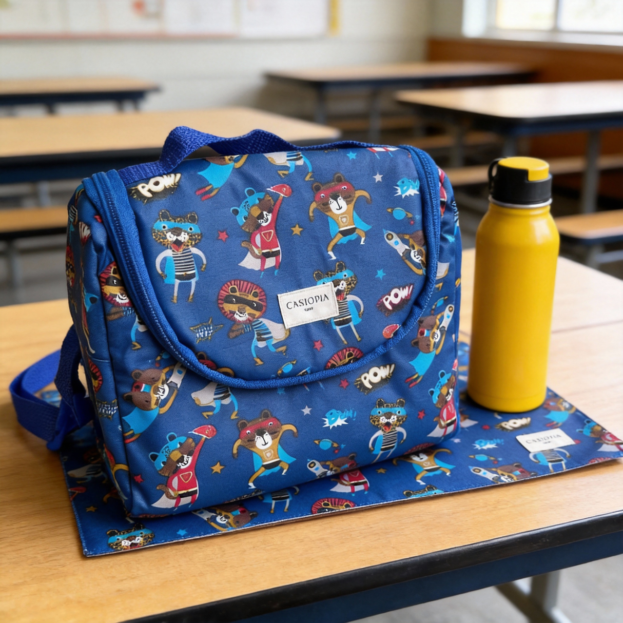 Pack Superhéroes (Individual + Lonchera)