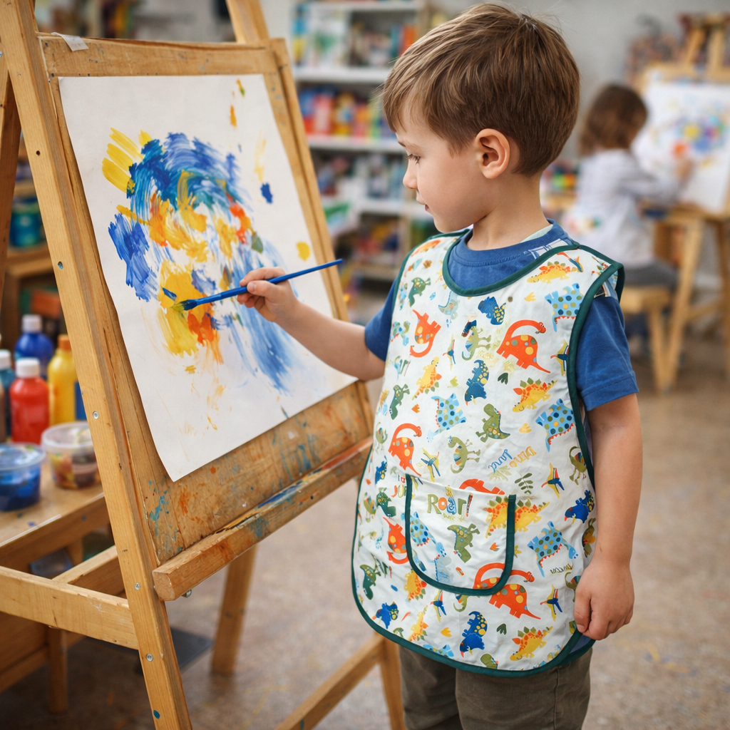 Mandil escolar Jurassic