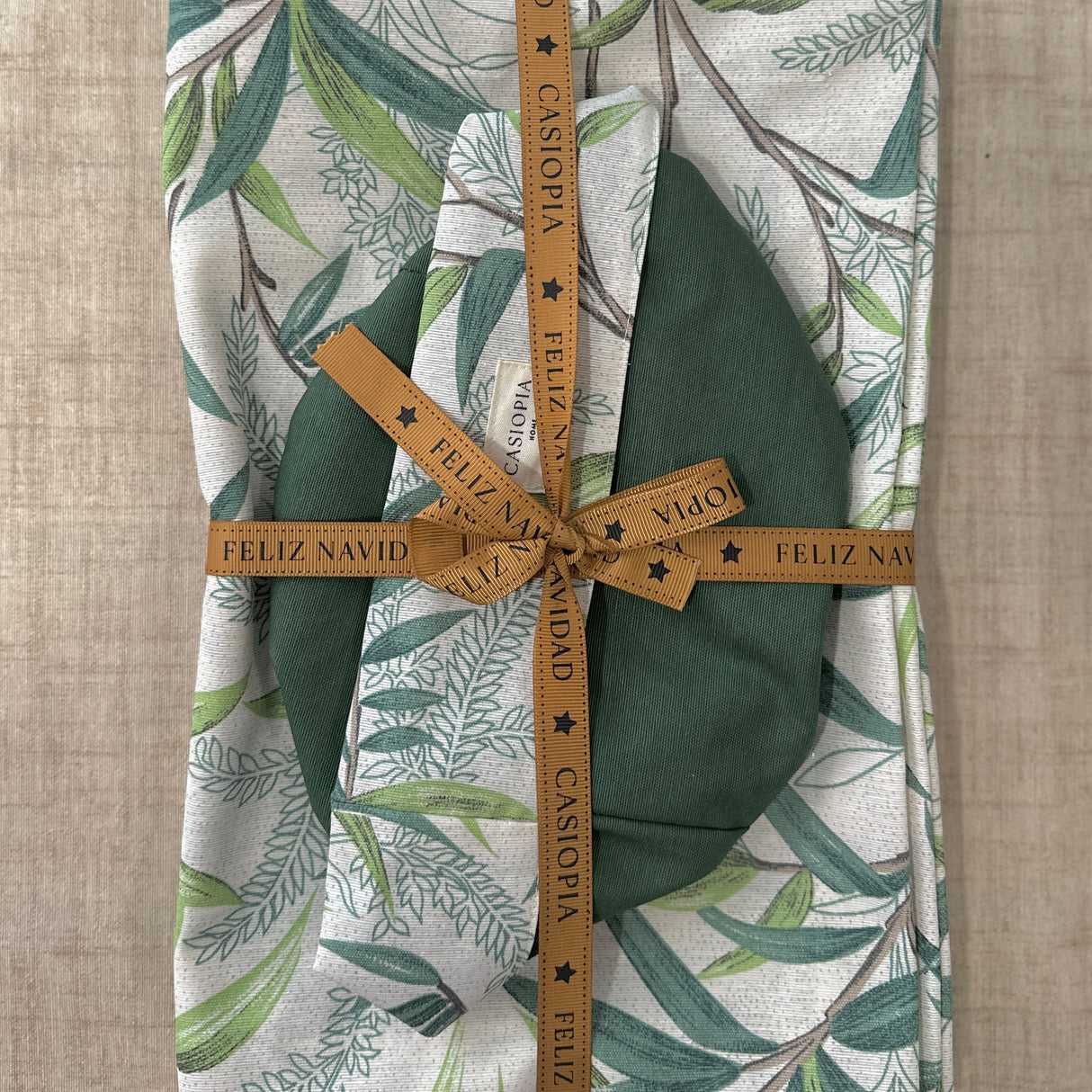 Set 4 Individuales antimanchas Bambú + Panera Bambú