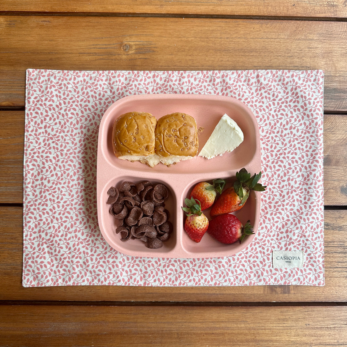 Individual lonchera antimanchas reversible Julieta