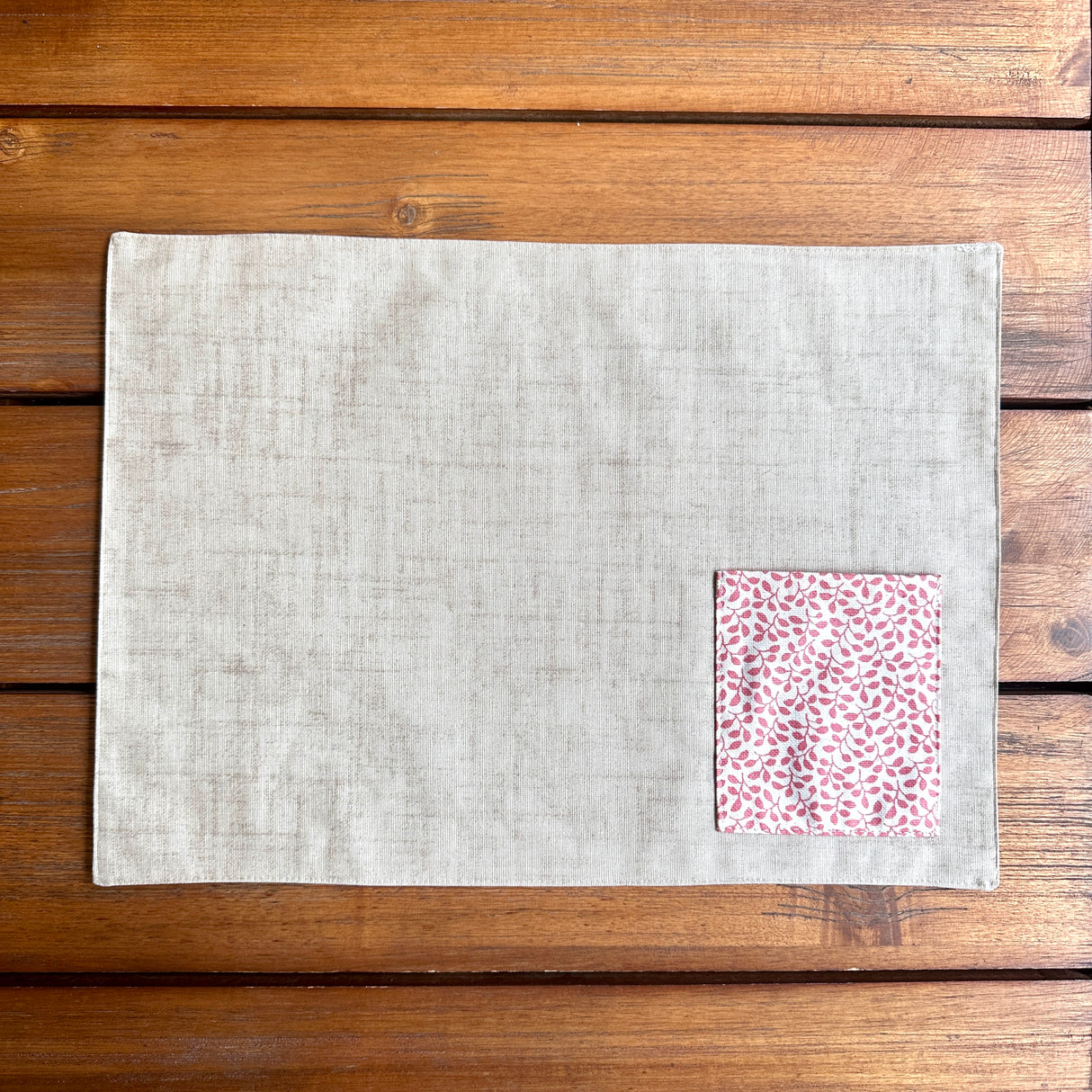 Individual lonchera antimanchas reversible Julieta