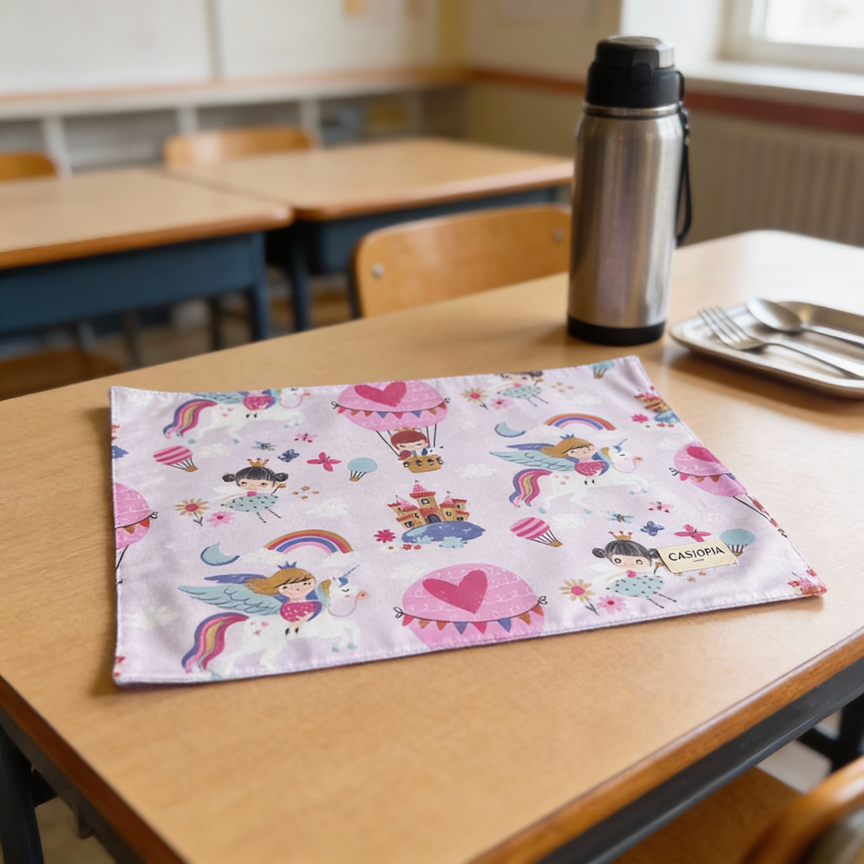 Individual lonchera antimanchas reversible Balloon