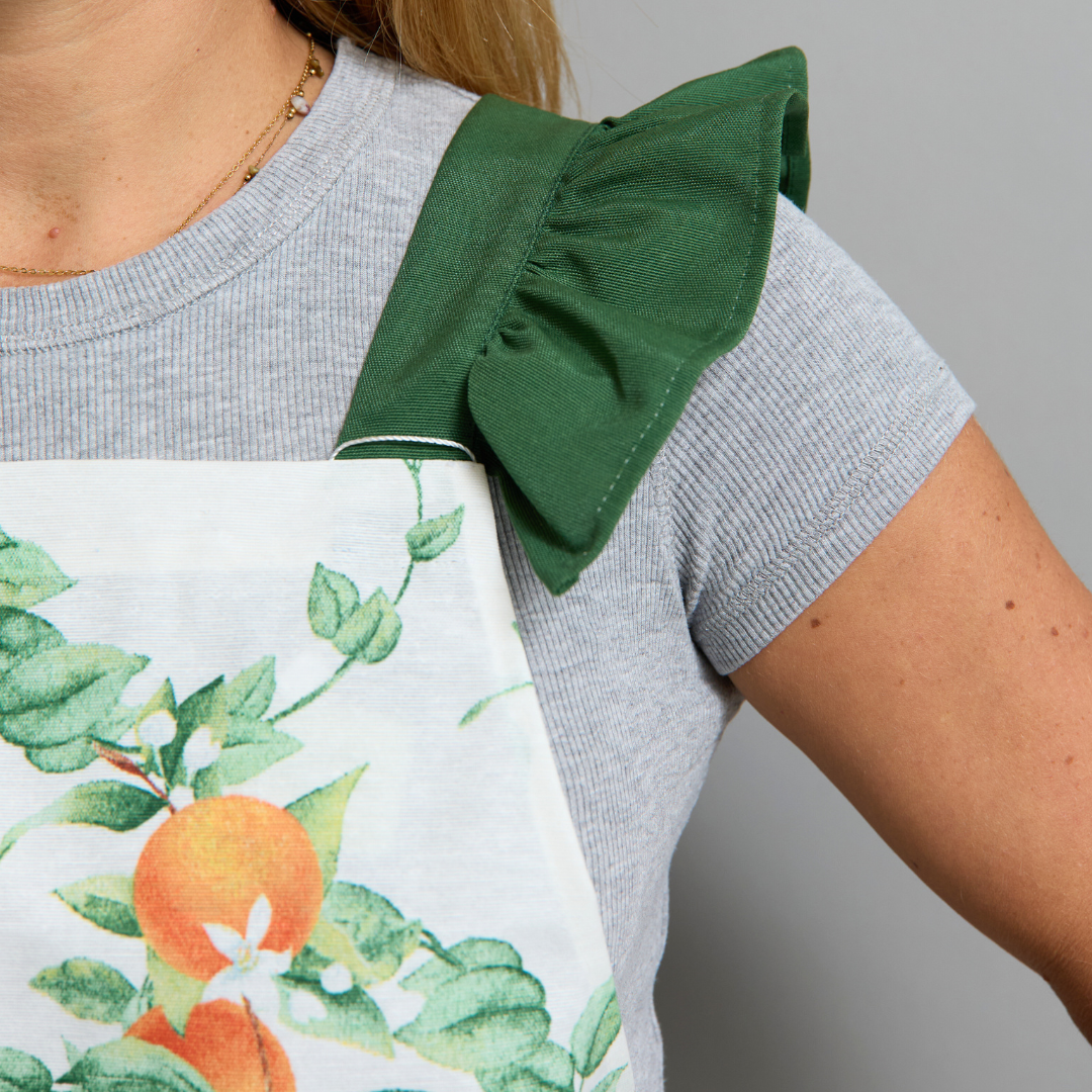 Mandil antimanchas naranjas