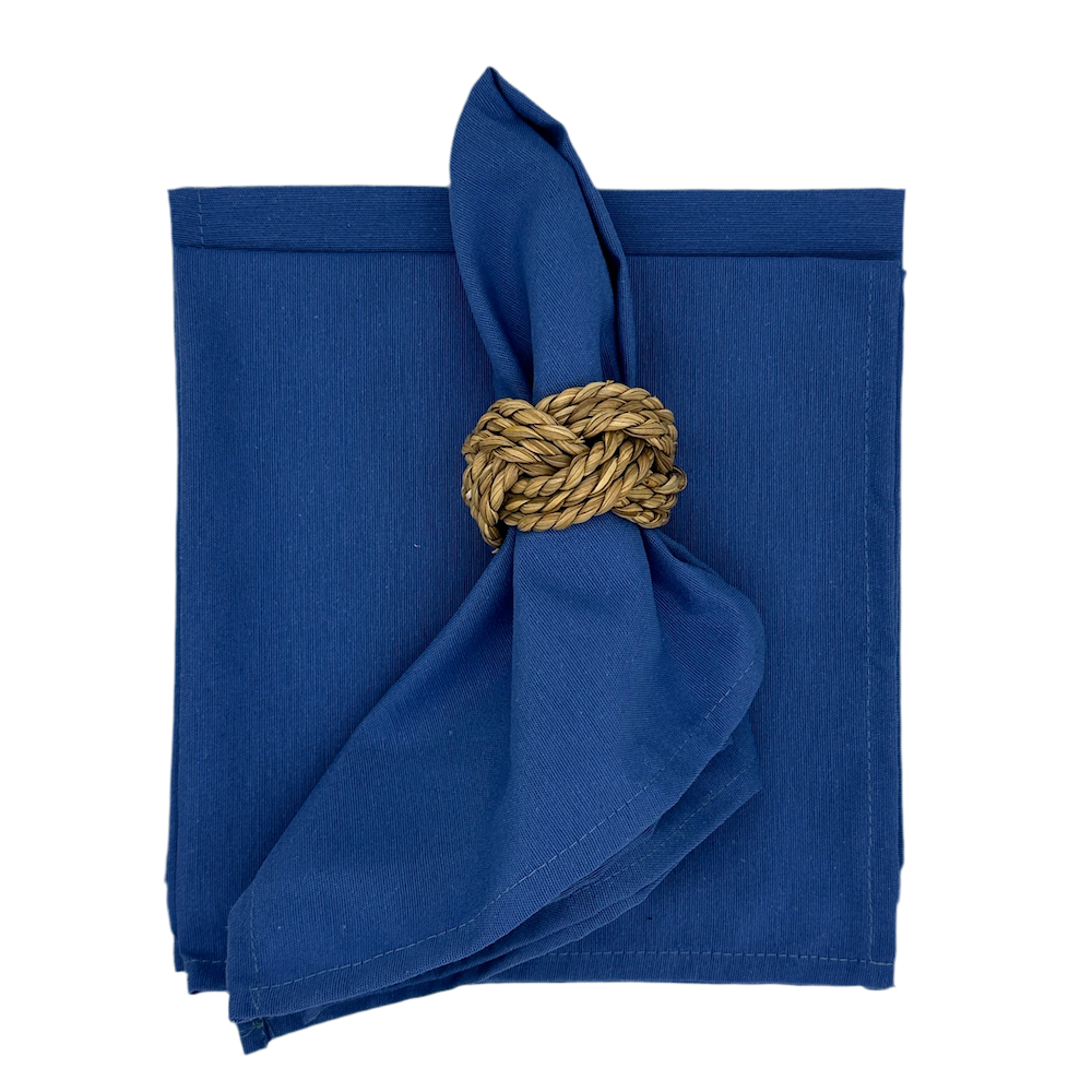 Set 4 Servilletas loneta añil