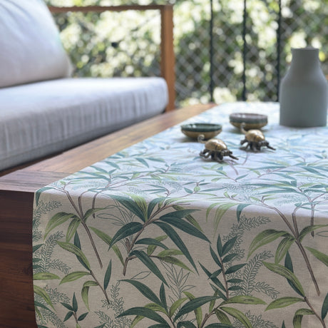 Camino de mesa antimanchas Bambú