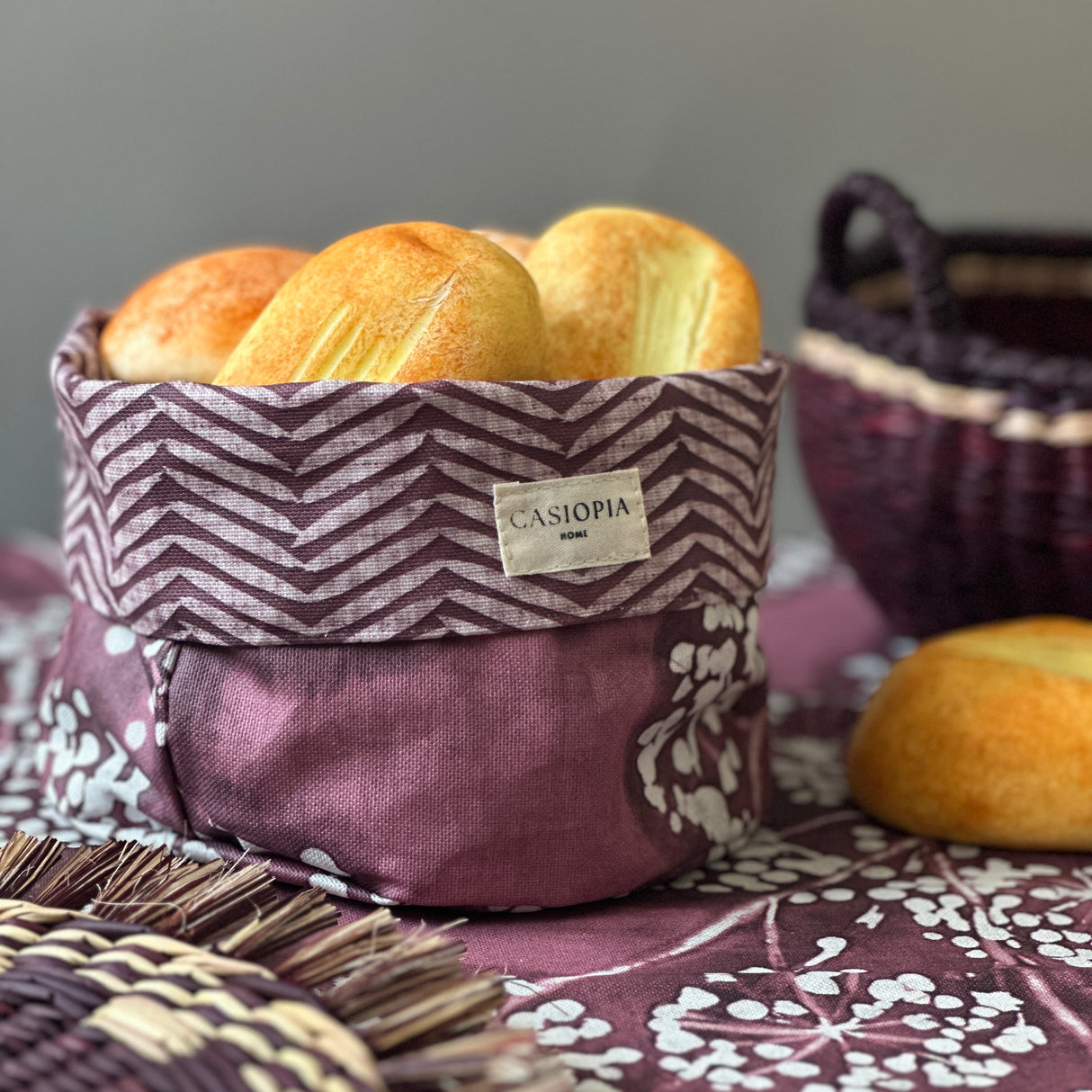 Set 4 Individuales antimanchas Espiga vino + Panera