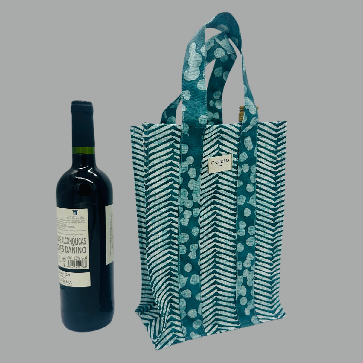 Portavinos Espiga verde