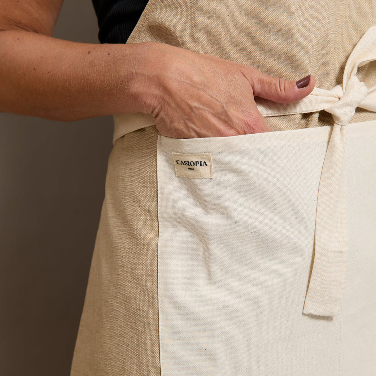 Mandil antimanchas Panamá Beige