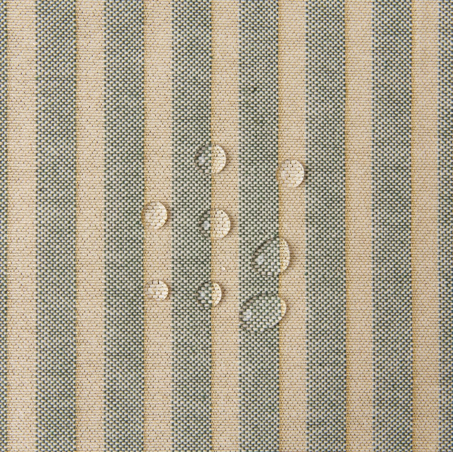 Mantel antimanchas redondo Lúrex verde