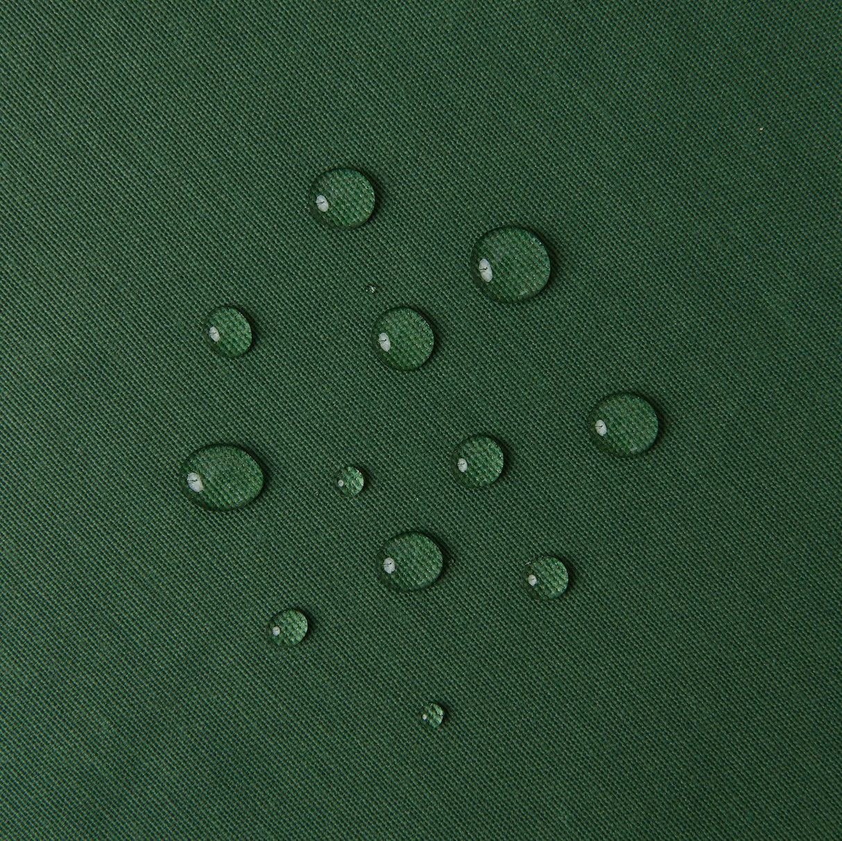 Mantel antimanchas redondo Loneta verde