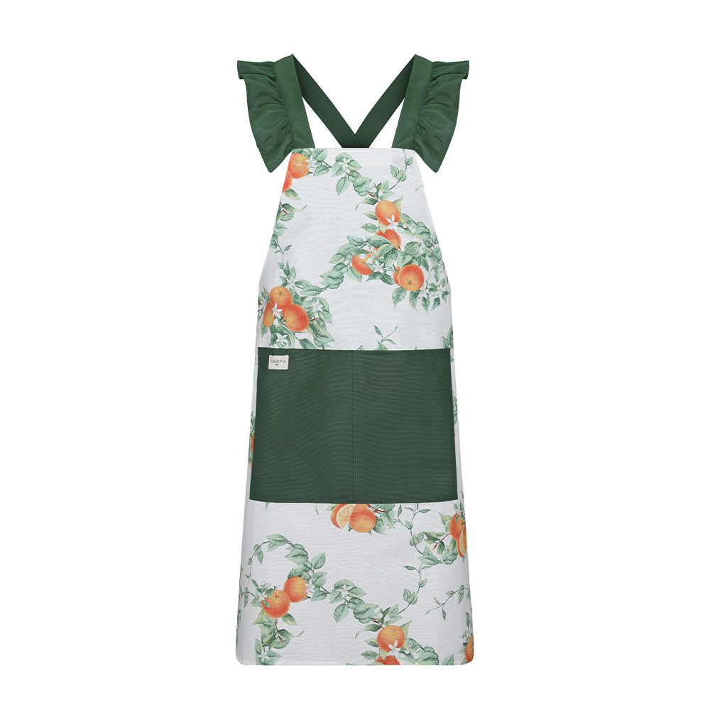 Mandil antimanchas naranjas