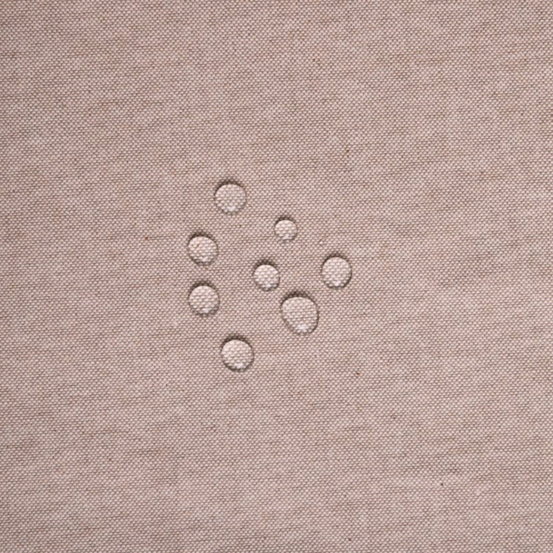 Mantel antimanchas redondo Panamá Beige Rústico