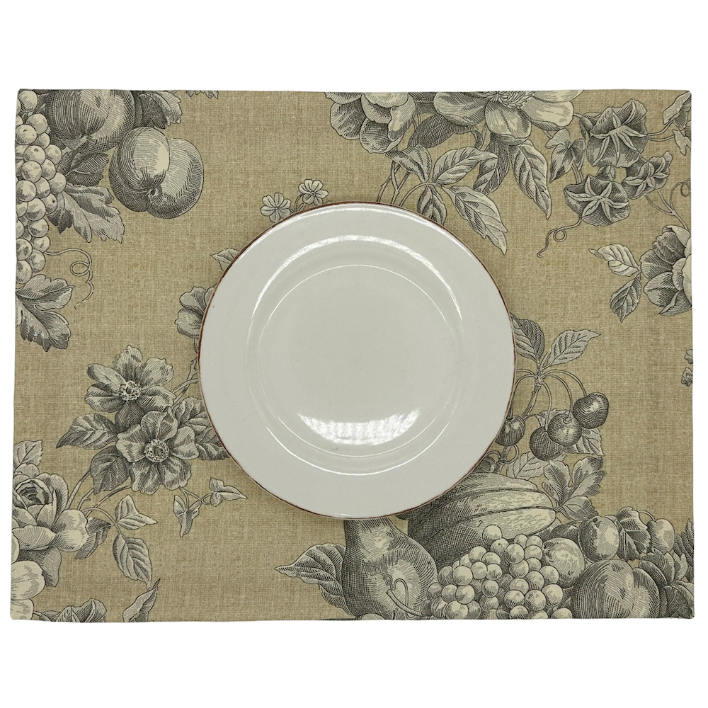 Set 4 Individuales antimanchas Valeria Beige