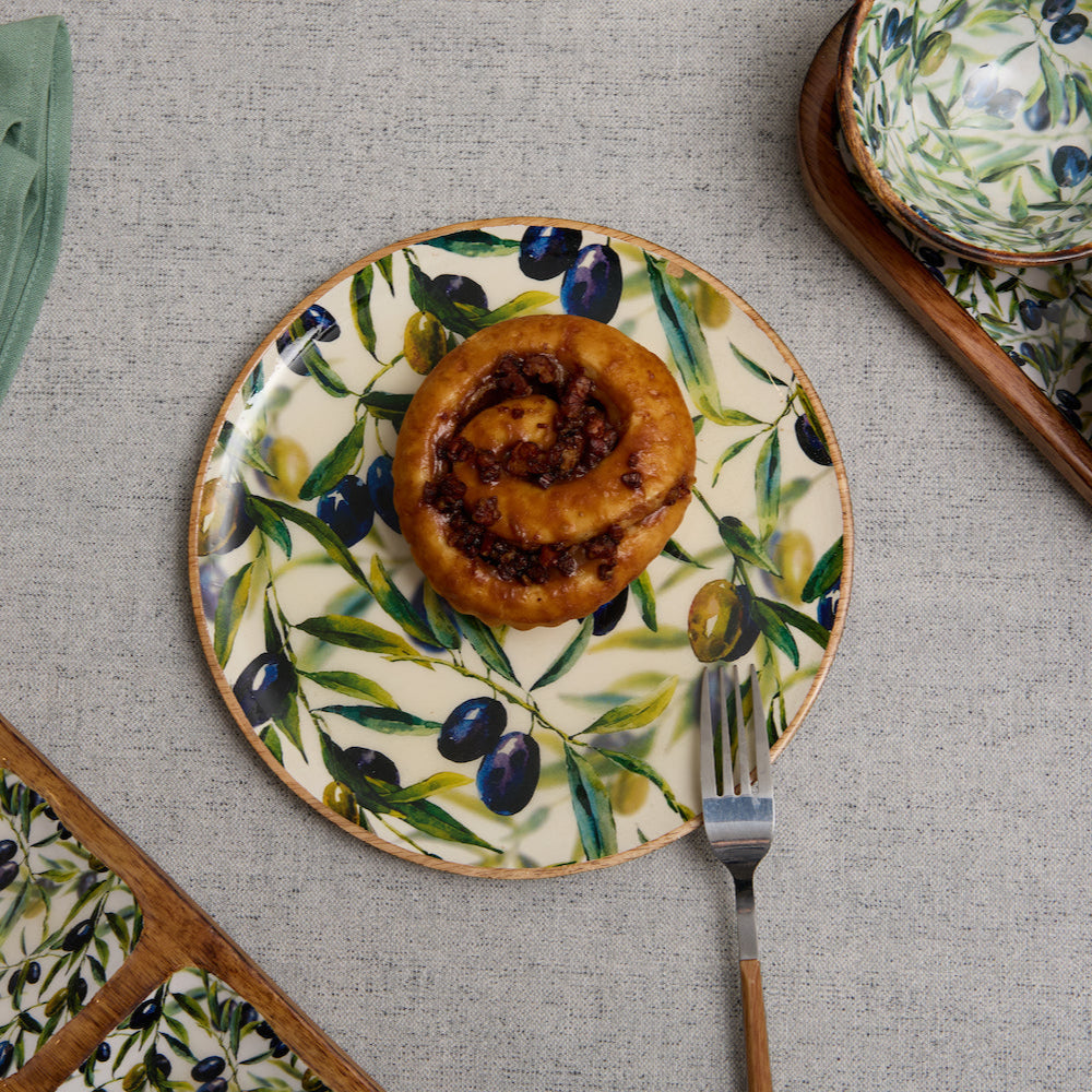 Plato olivas pequeño