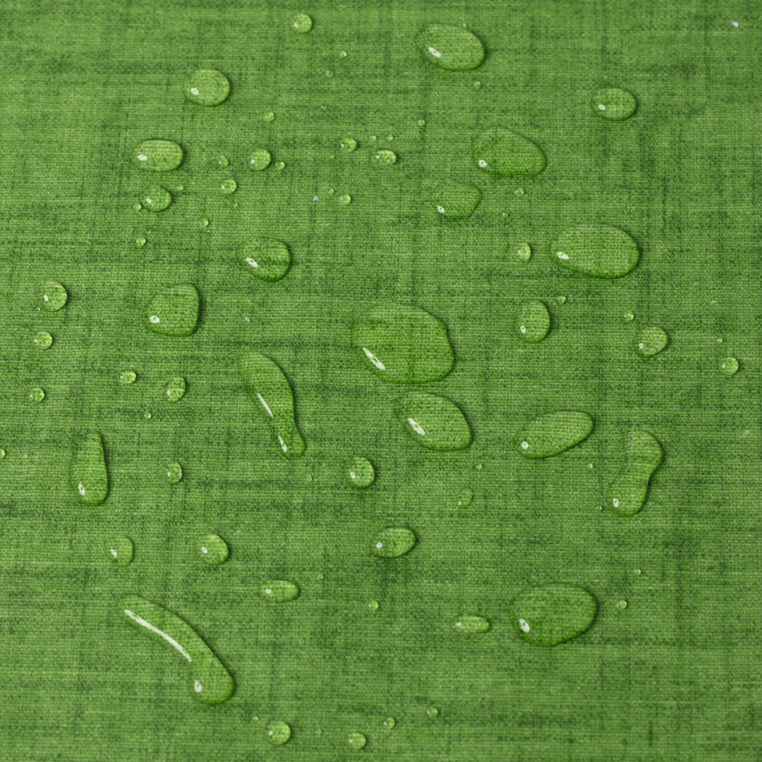 Mantel antimanchas rectangular Olimpia Musgo