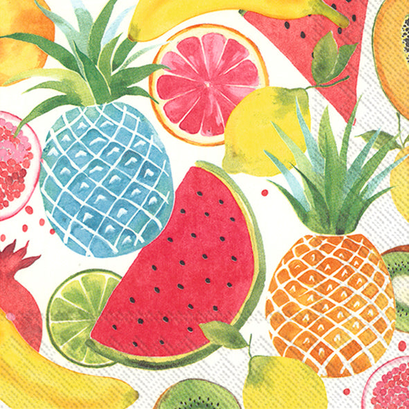 Pack 20 servilletas papel FRUTAS