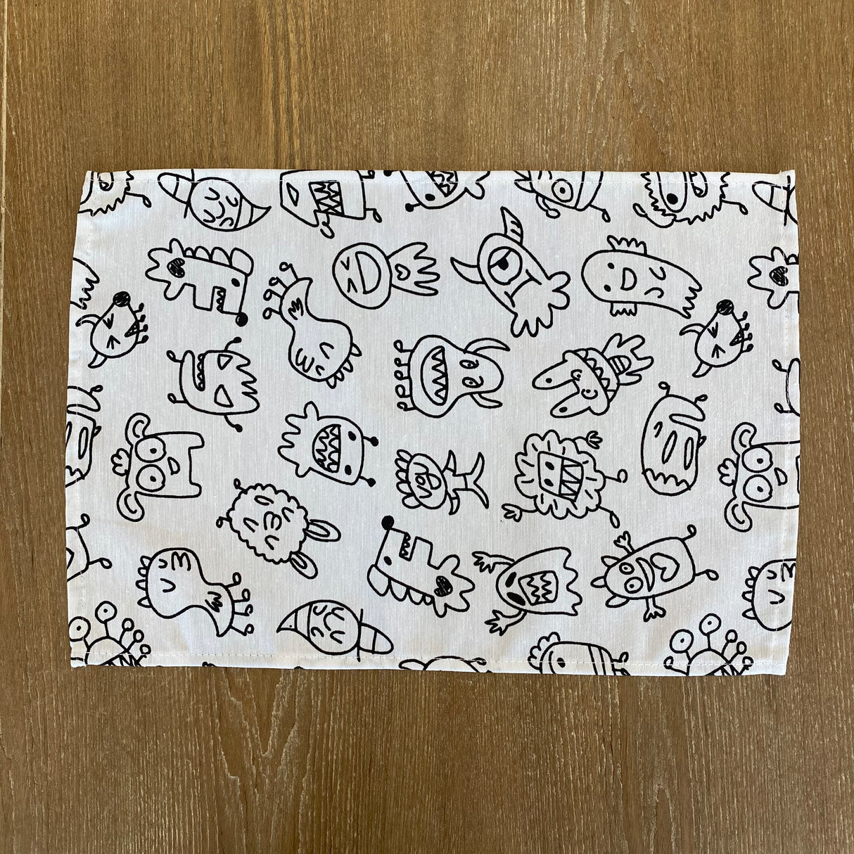 Individual Lonchera paint Monstruos