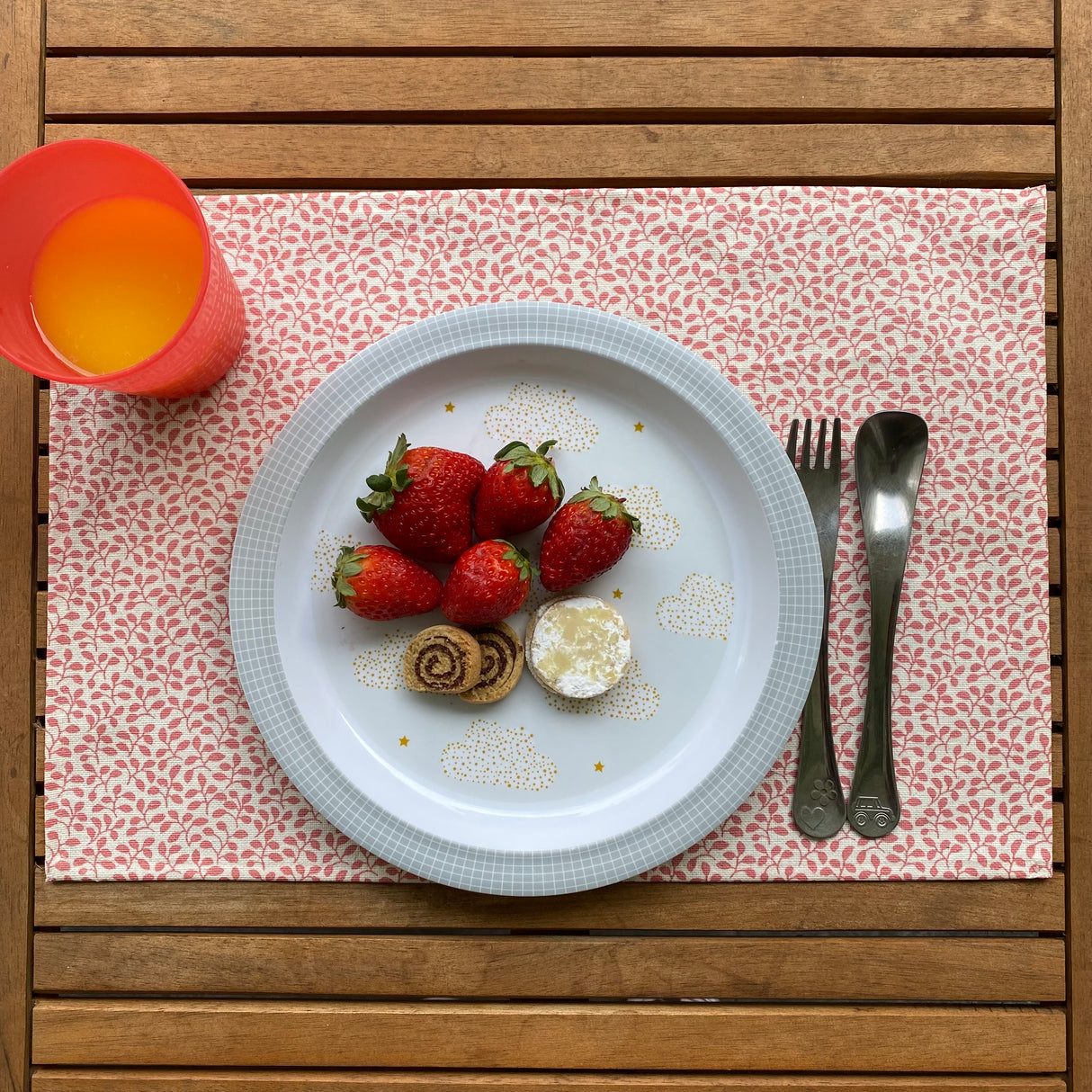 Individual lonchera antimanchas Julieta