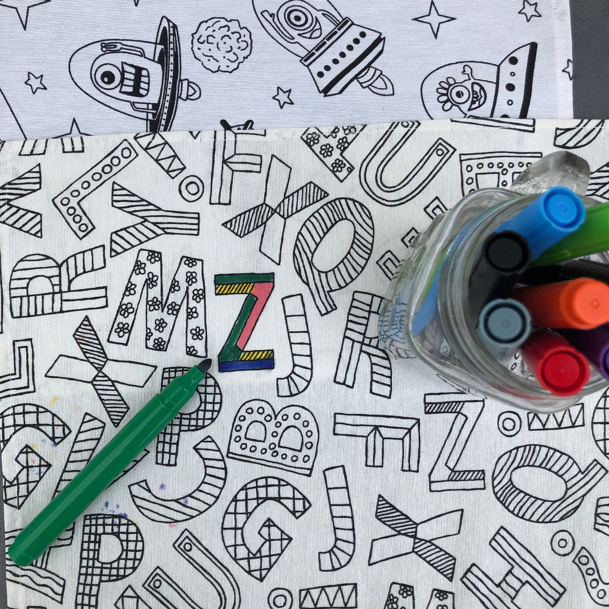 Individual Lonchera PAINT Letras