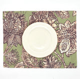 Set 4 Individuales antimanchas Indira