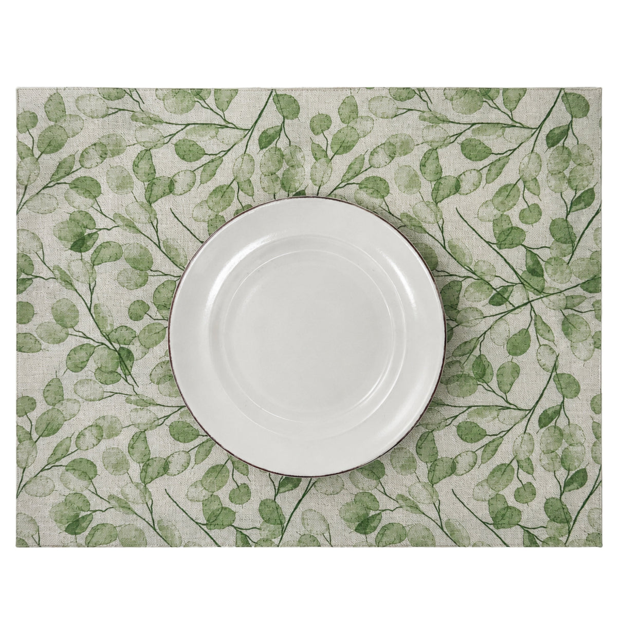 Set 4 Individuales antimanchas Eucalyptus
