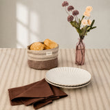 Mantel rectangular antimanchas Crucero beige