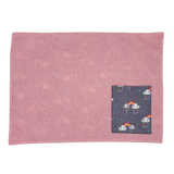 Individual lonchera antimanchas reversible Arcoiris