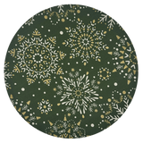 Bajoplato antimanchas Snow verde