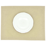 Set 4 Individuales antimanchas Fiesta dorado
