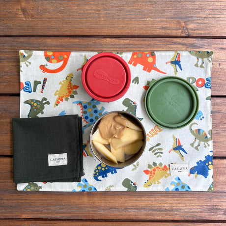 Pack Jurassic (individual + 4 servilletas)