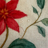 Mantel antimanchas rectangular Flor de Pascua